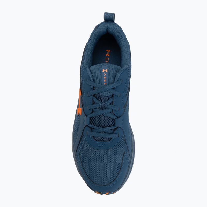 Vyriški bėgimo batai Under Armour Assert 11 wham blue/hyper green/white 5
