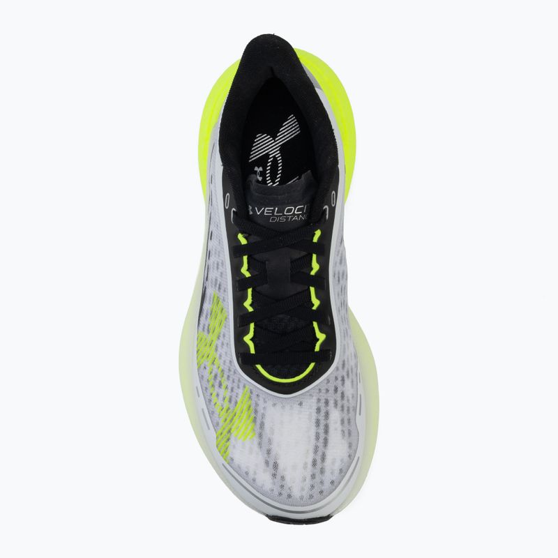 Moteriški bėgimo batai Under Armour Velociti Distance white/valiant green/black 5