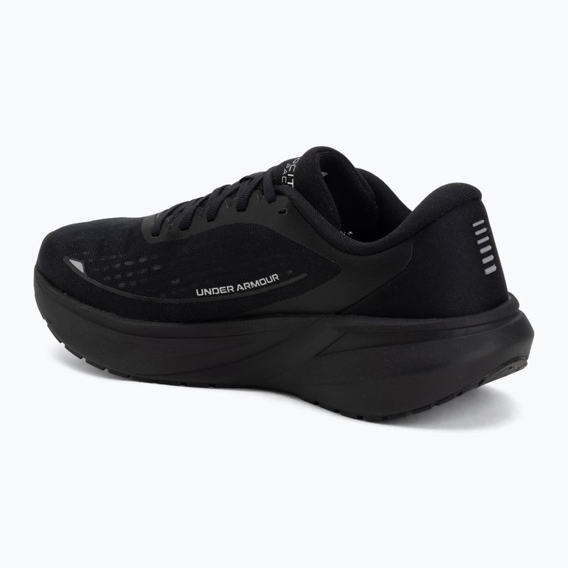 Vyriški bėgimo batai Under Armour Velociti Pace black/black/metallic silver 3