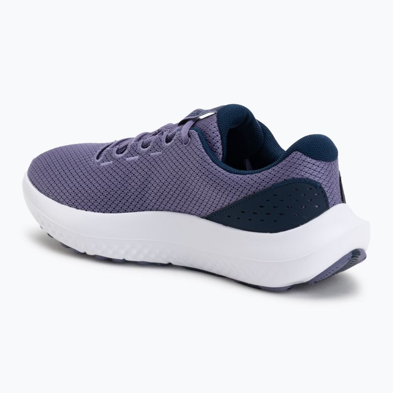 Moteriški bėgimo batai Under Armour Charged Surge 4 purple luxe/refresh mint 3