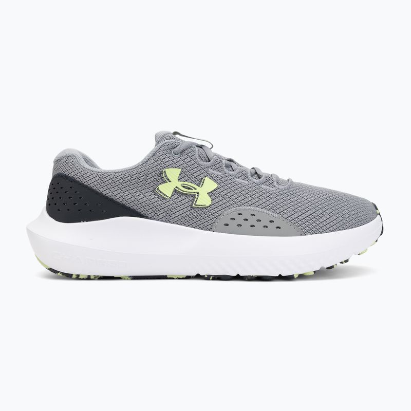 Vyriški bėgimo batai Under Armour Charged Surge 4 steel/steel/black 2
