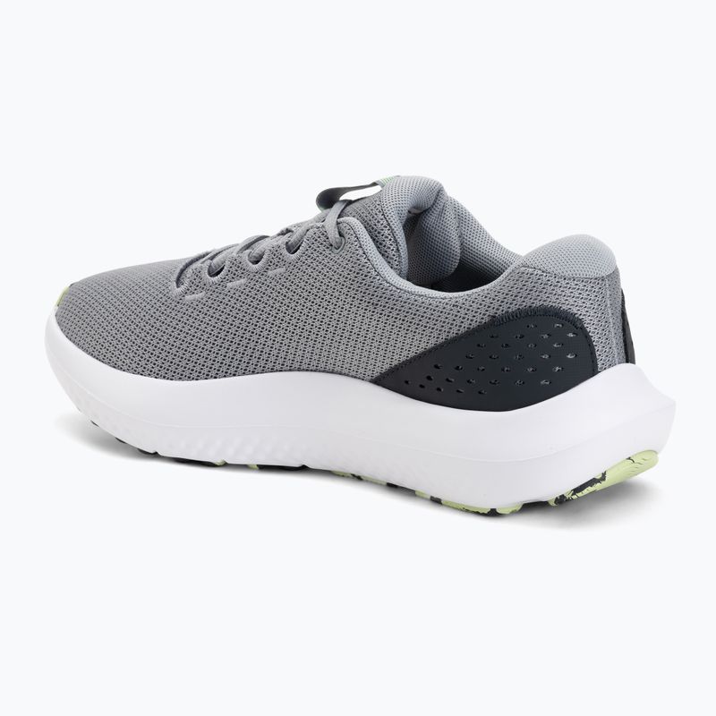 Vyriški bėgimo batai Under Armour Charged Surge 4 steel/steel/black 3