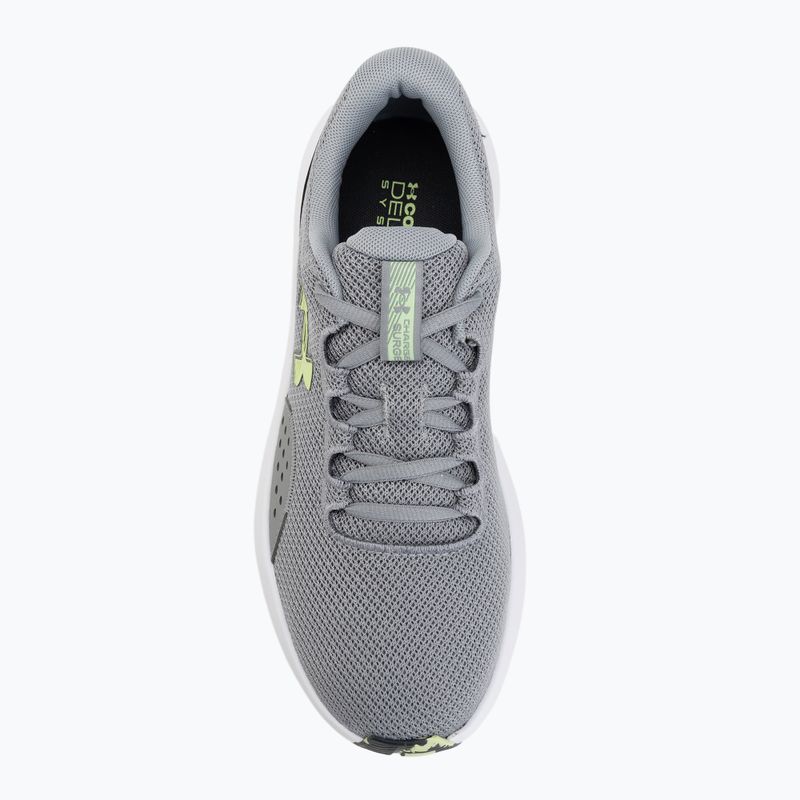 Vyriški bėgimo batai Under Armour Charged Surge 4 steel/steel/black 5