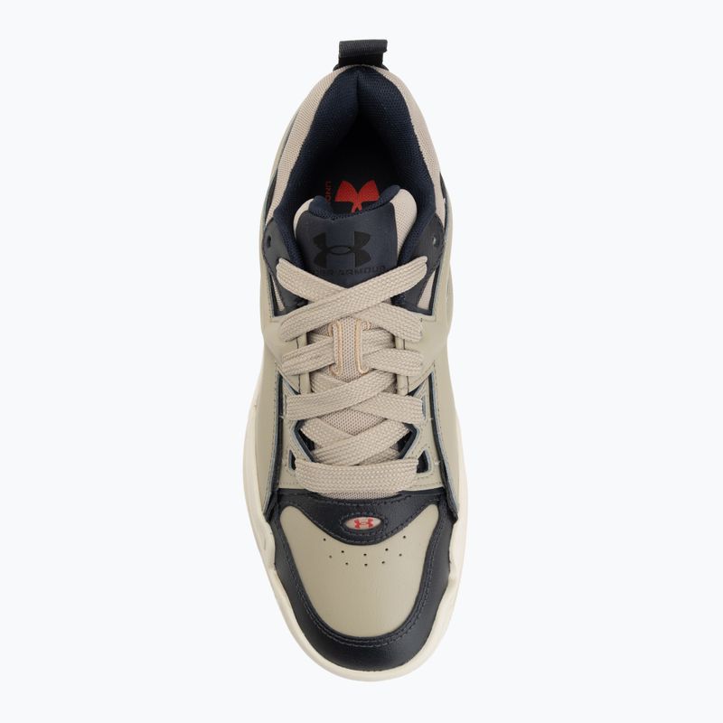 Treniruočių batai Under Armour HB-LO desert sand/stone/racer red 5