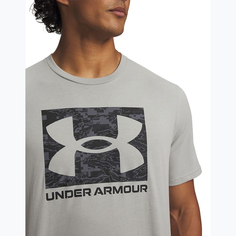 Vyriški treniruočių marškinėliai Under Armour ABC Camo Boxed Logo titanium/black 3