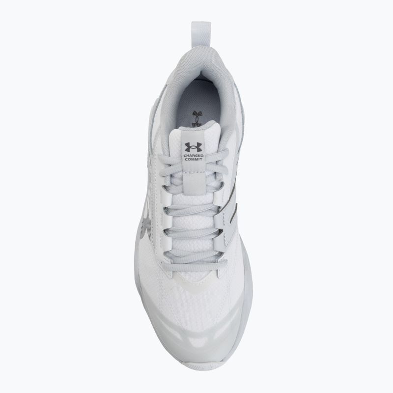 Vyriški treniruočių batai Under Armour Charged Commit TR 5 white/halo gray/castlerock 5