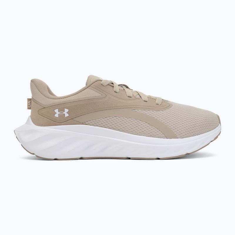 Vyriški bėgimo batai Under Armour Ascend khaki base/summit white/castlerock 2