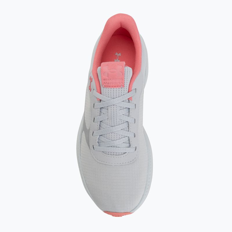 Moteriški treniruočių bateliai Under Armour Aurora 3 halo gray/halo gray/bittersweet pink 5