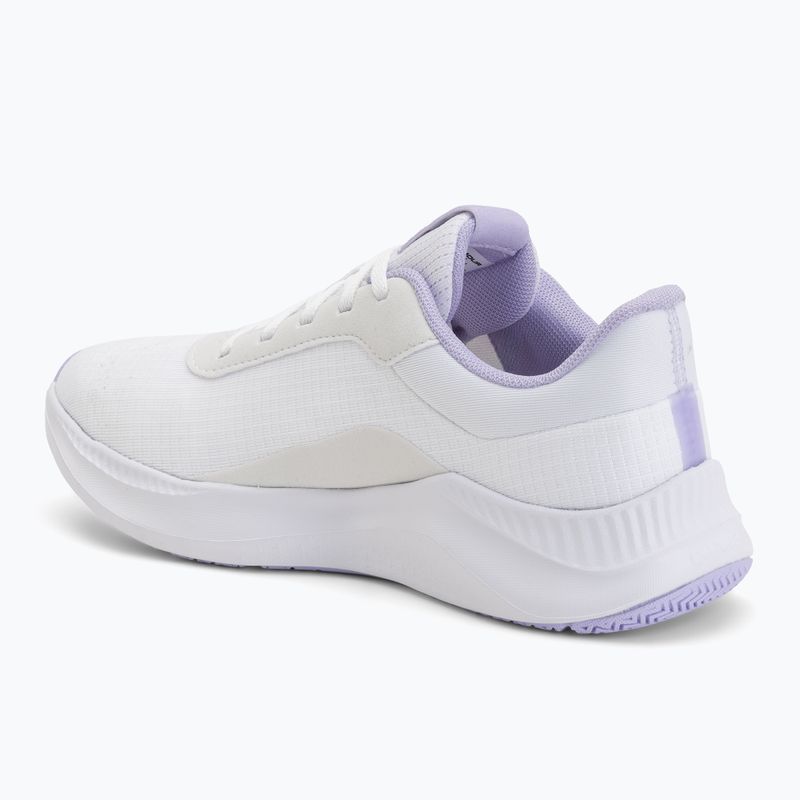 Moteriški treniruočių bateliai Under Armour Aurora 3 white/white/purple crest 3