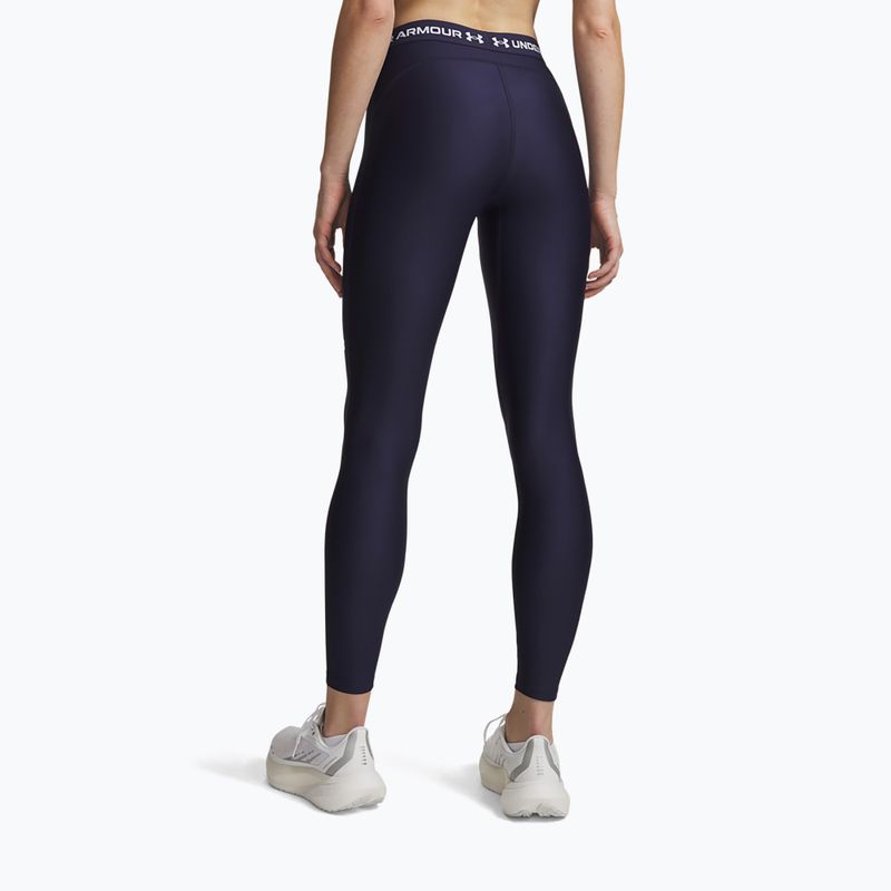 Moteriškos treniruočių tamprės Under Armour HeatGear Leggings midnight navy/white 3
