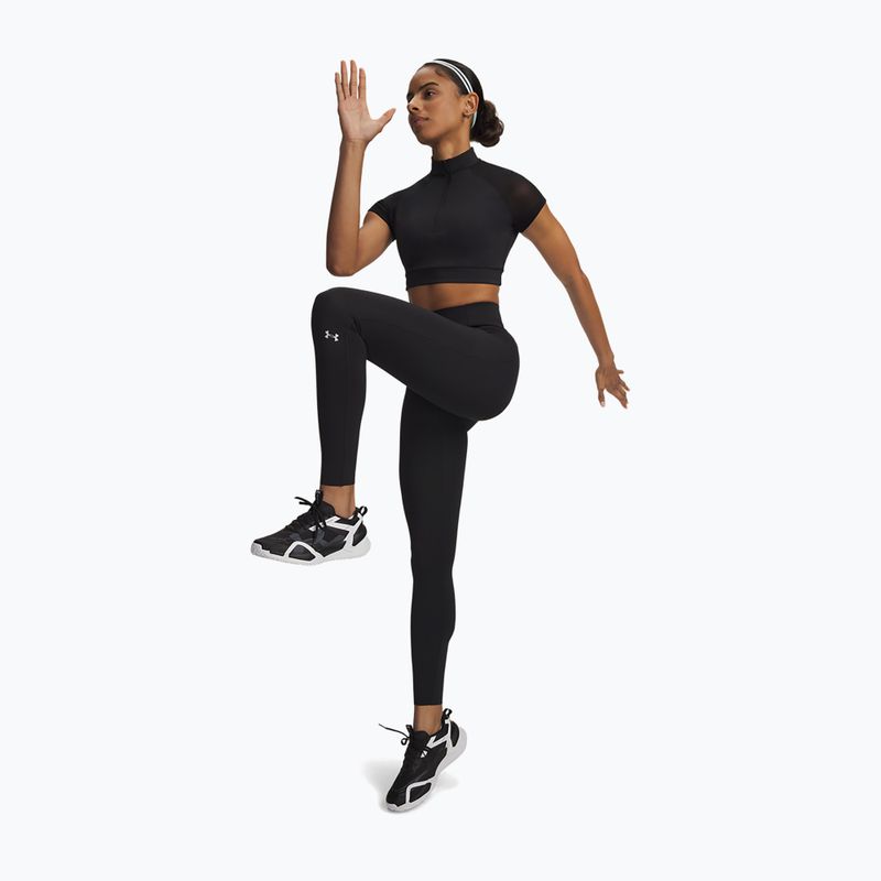 Moteriškos treniruočių tamprės Under Armour Vanish Elite Leggings ultimate black/metallic silver 2