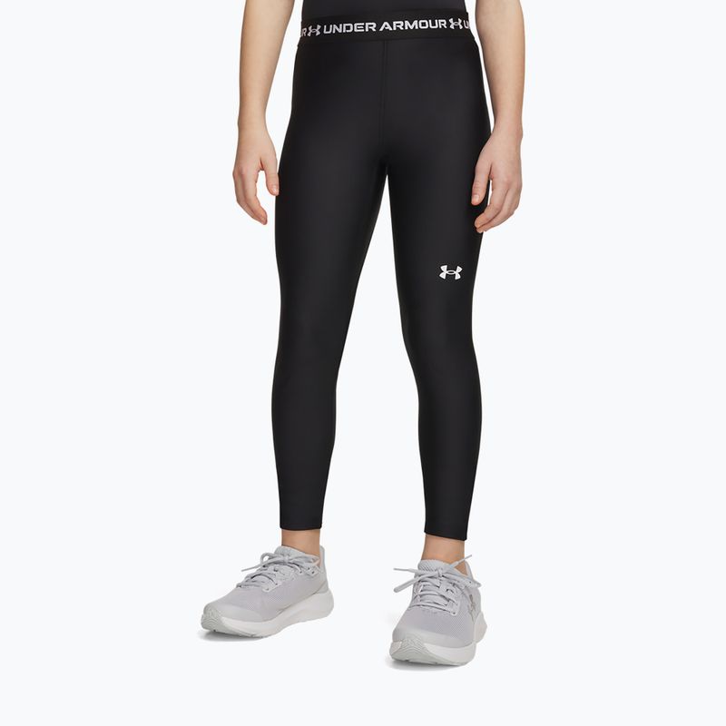 Vaikiškos tamprės Under Armour HeatGear Leggings black/white