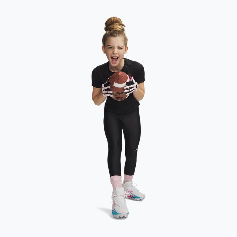 Vaikiškos tamprės Under Armour HeatGear Leggings black/white 2