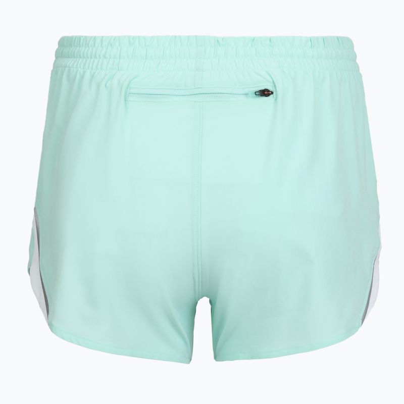 Moteriški bėgimo šortai Under Armour Velociti Pro 4" 2N1 refresh mint/castlerock 2