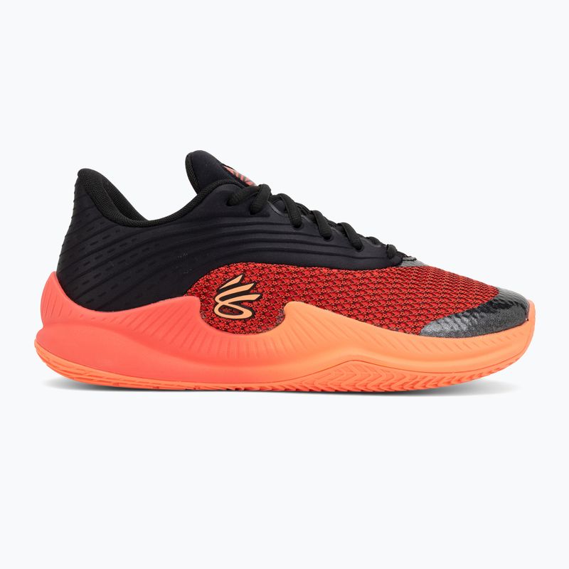 Krepšinio batai Under Armour Curry Splash 26 black/electric tangerine/racer red 2