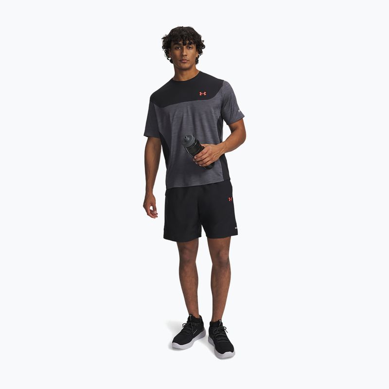 Vyriški treniruočių šortai Under Armour Tech Utility black/venom red 2