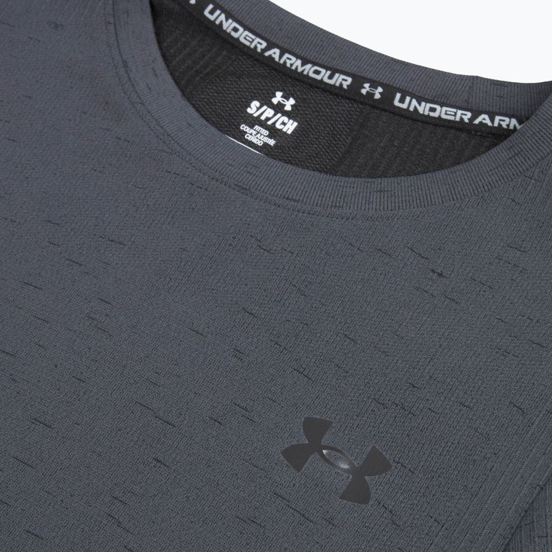 Vyriški treniruočių marškinėliai Under Armour Vanish Seamless castlerock/black 3