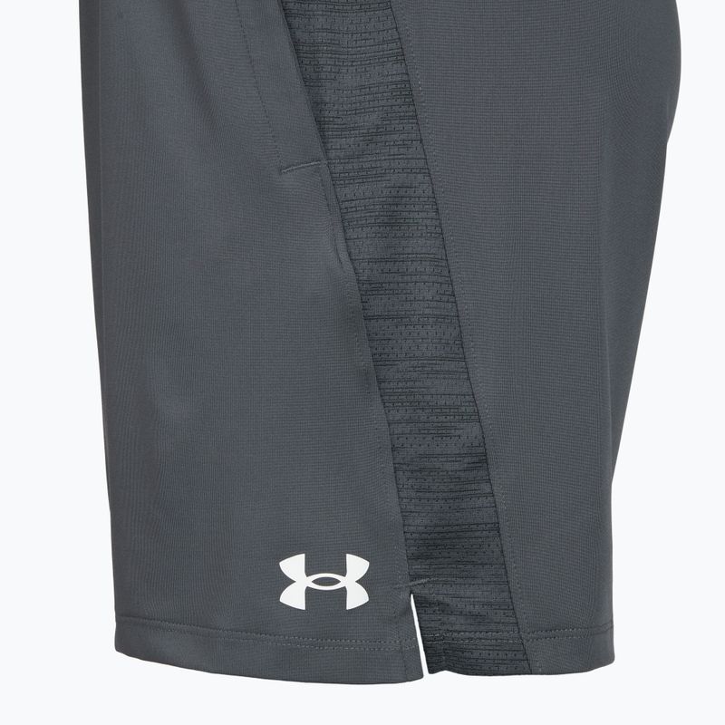 Vyriški treniruočių šortai Under Armour Tech Vent 7IN Shorts castlerock/castlerock/white 7