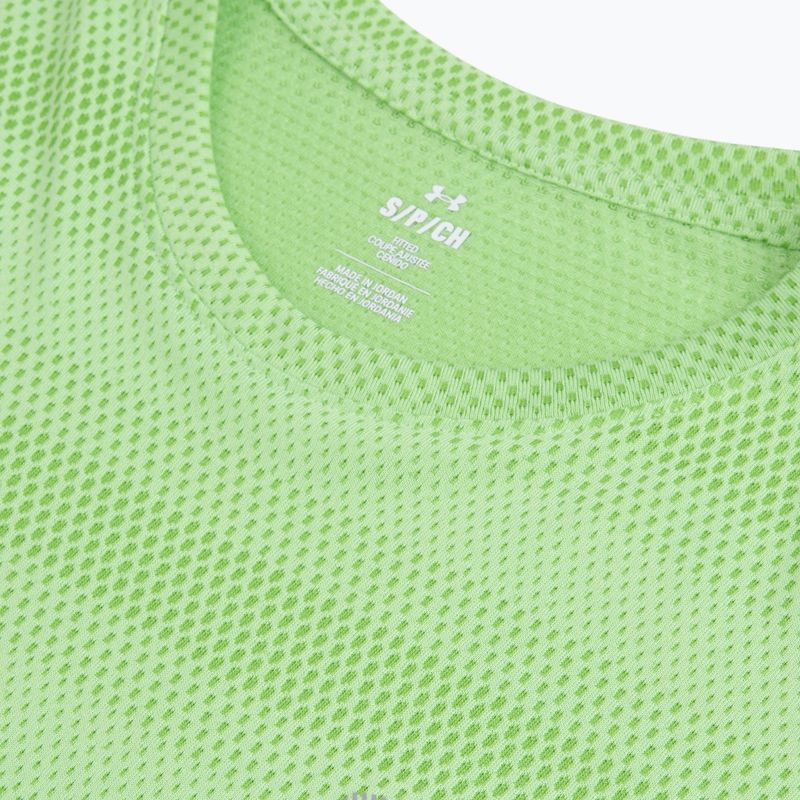 Vyriški bėgimo marškinėliai Under Armour Velociti Tank lumos lime/white 3