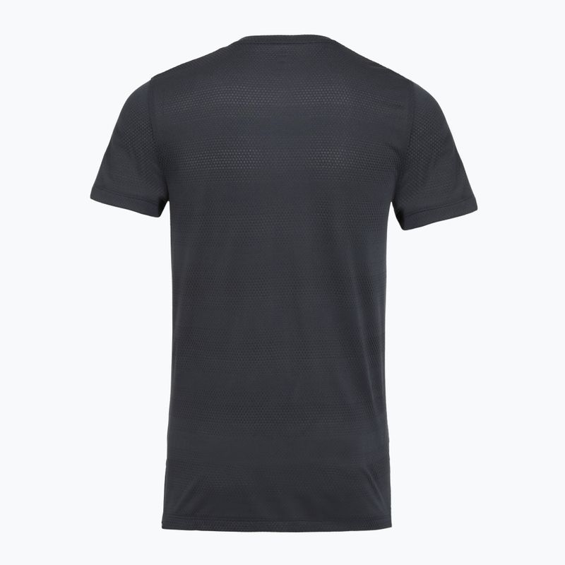 Vyriški bėgimo marškinėliai Under Armour Velociti black/black/metallic silver 2