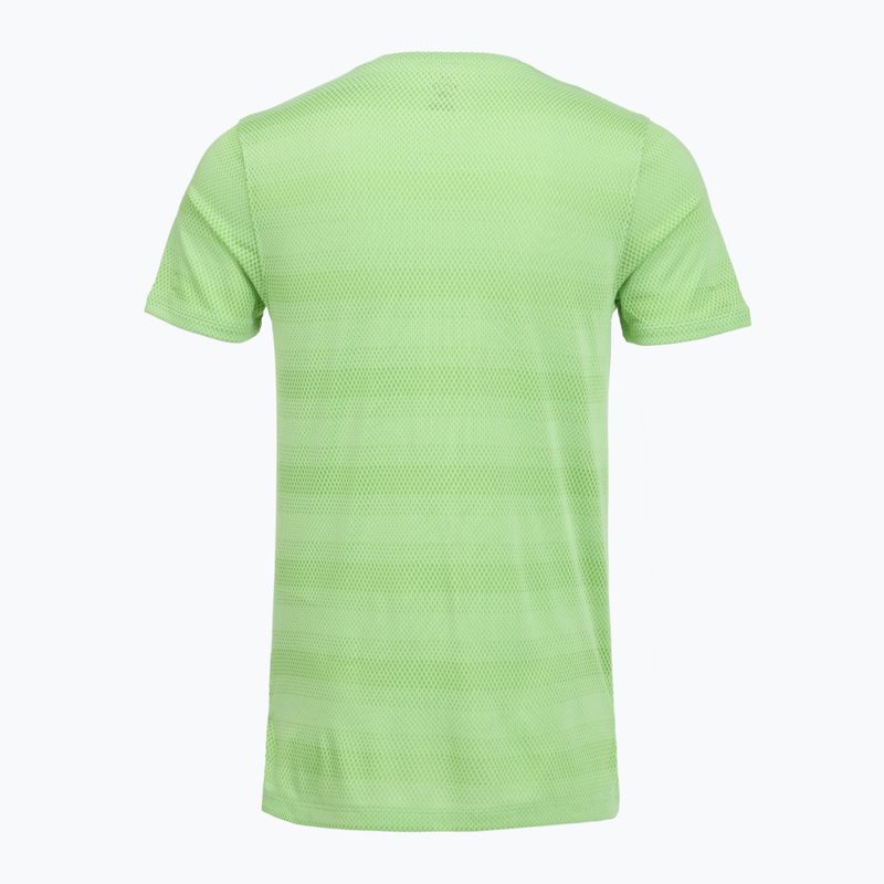 Vyriški bėgimo marškinėliai Under Armour Velociti lumos lime/white 2