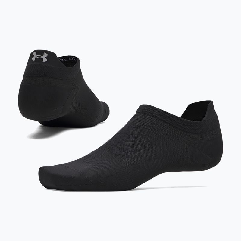 Kojinės Under Armour Velociti Lite NS ultimate black/ultimate black/ultimate black 3