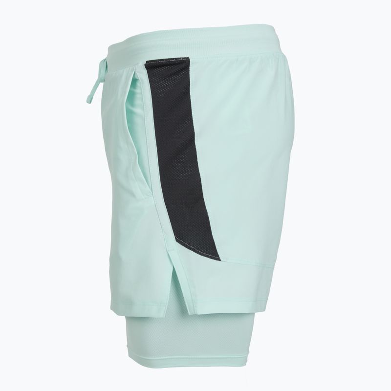 Vyriški bėgimo šortai Under Armour Launch 5" 2IN1 refresh mint/castlerock 4