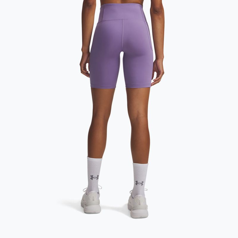 Moteriški treniruočių šortai Under Armour Motion Bike EMEA purple luxe/white 3