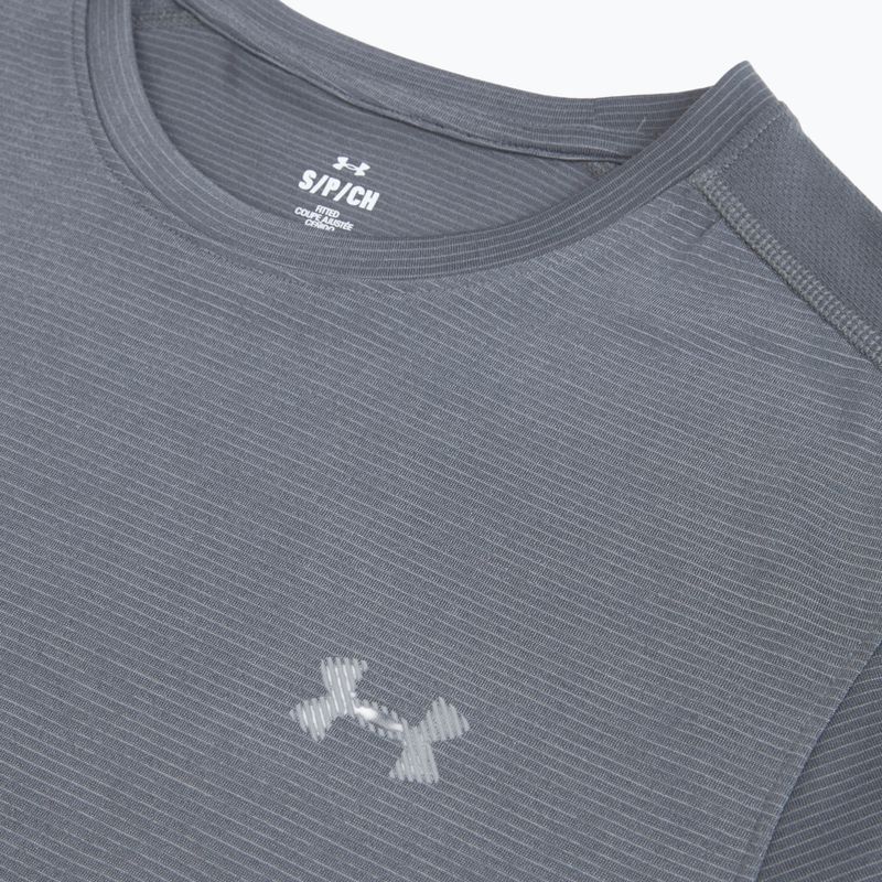 Vyriški bėgimo marškinėliai Under Armour Velociti Reflect castlerock/anthracite 3