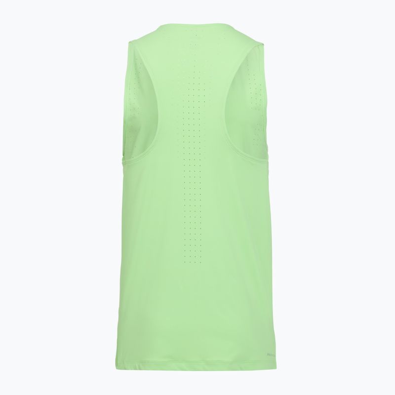 Vyriški bėgimo marškinėliai Under Armour Velociti Pro Singlet lumos lime/white 2