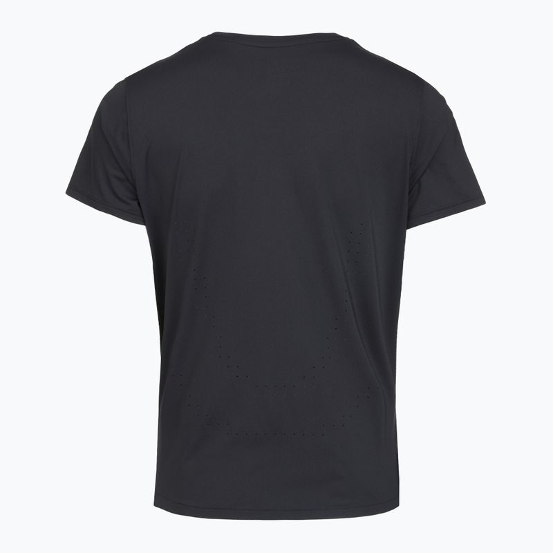 Moteriški bėgimo marškinėliai Under Armour Velociti Pro black/black/metallic silver 2