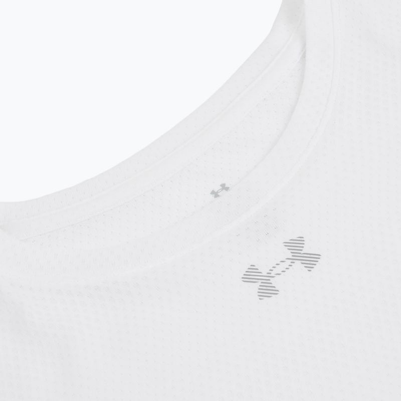 Moteriški bėgimo marškinėliai Under Armour Velociti white/white/black 3