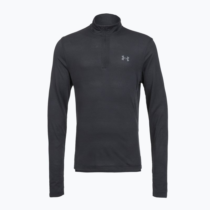 Vyriškas bėgimo džemperis Under Armour Velociti 1/4 Zip black/black/metallic silver