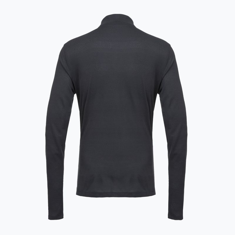 Vyriškas bėgimo džemperis Under Armour Velociti 1/4 Zip black/black/metallic silver 2