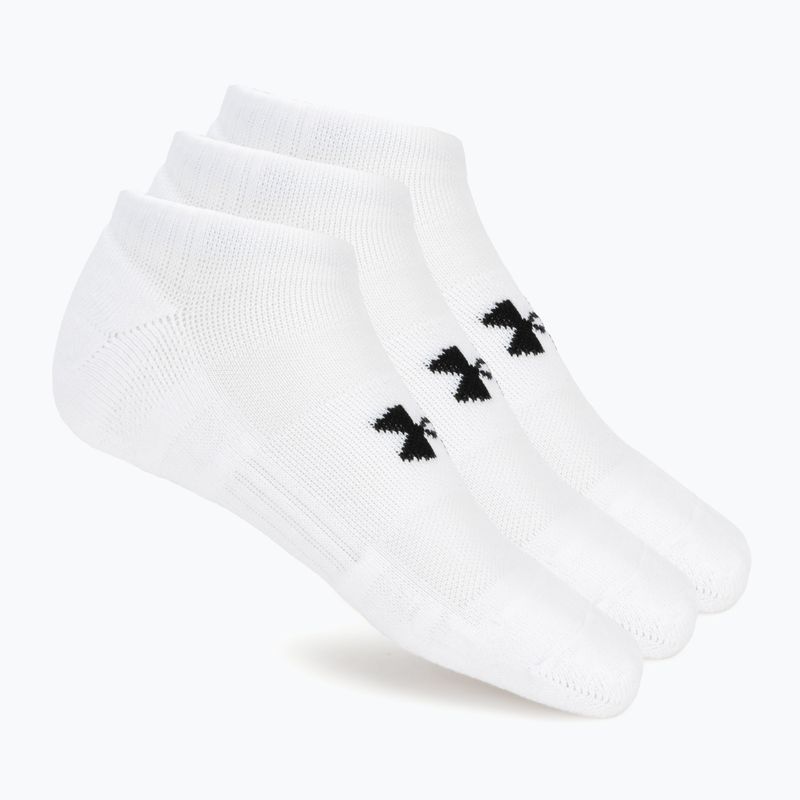 Vyriškos kojinės Under Armour Performance Cotton NS 3 pairs white/white/ultimate black 4