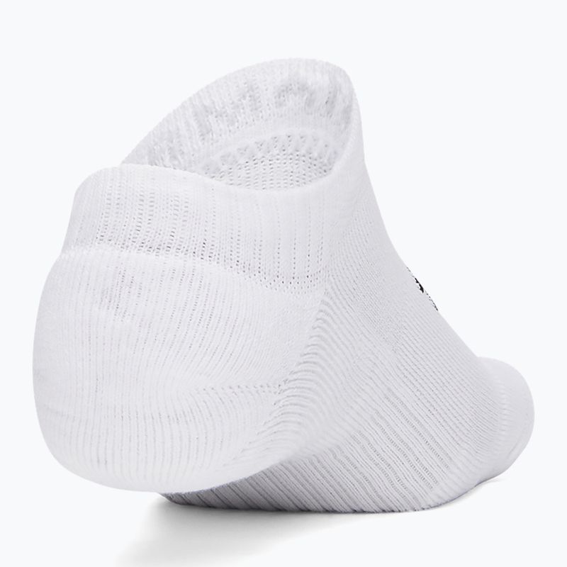 Vyriškos kojinės Under Armour Performance Cotton NS 3 pack white/steel/steel 3