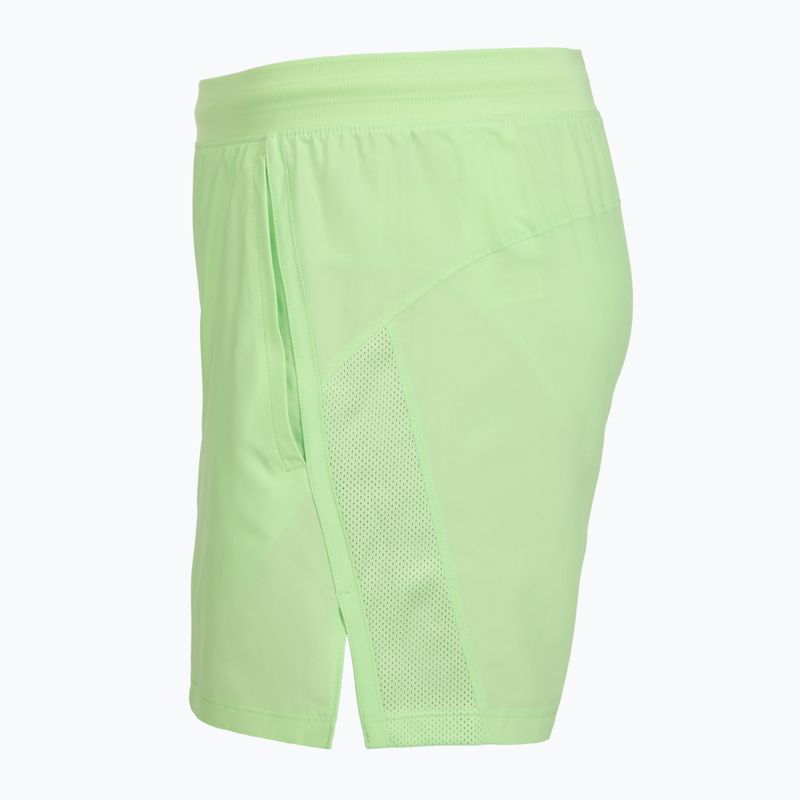 Vyriški bėgimo šortai Under Armour Launch 5" lumos lime/white 4