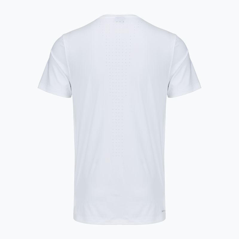 Vyriški bėgimo marškinėliai Under Armour Velociti Pro white/black/distant gray 2