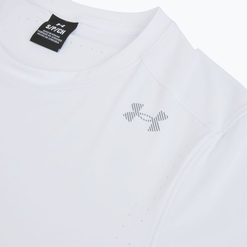 Vyriški bėgimo marškinėliai Under Armour Velociti Pro white/black/distant gray 3