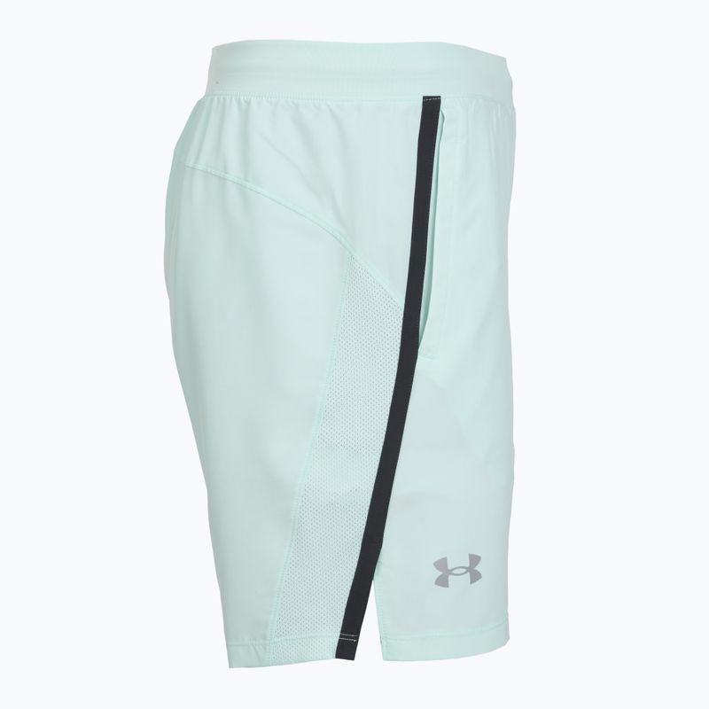 Vyriški bėgimo šortai Under Armour Launch 7" refresh mint/castlerock 3