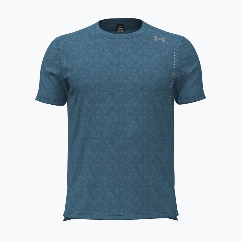 Vyriški bėgimo marškinėliai Under Armour Velociti Pro Print wham blue/boundless blue/black