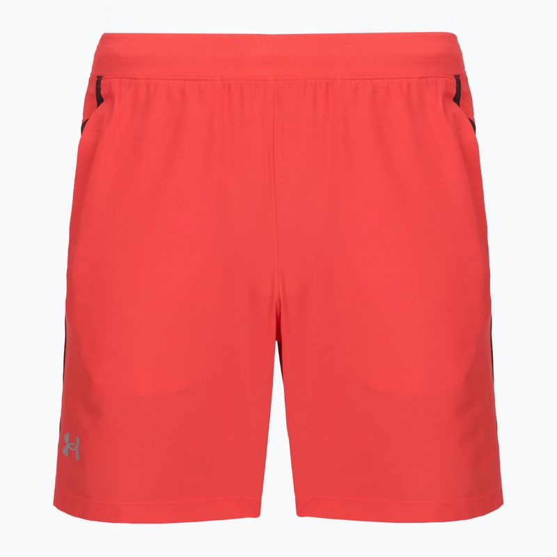 Vyriški bėgimo šortai Under Armour Launch 7" racer red/black/reflective