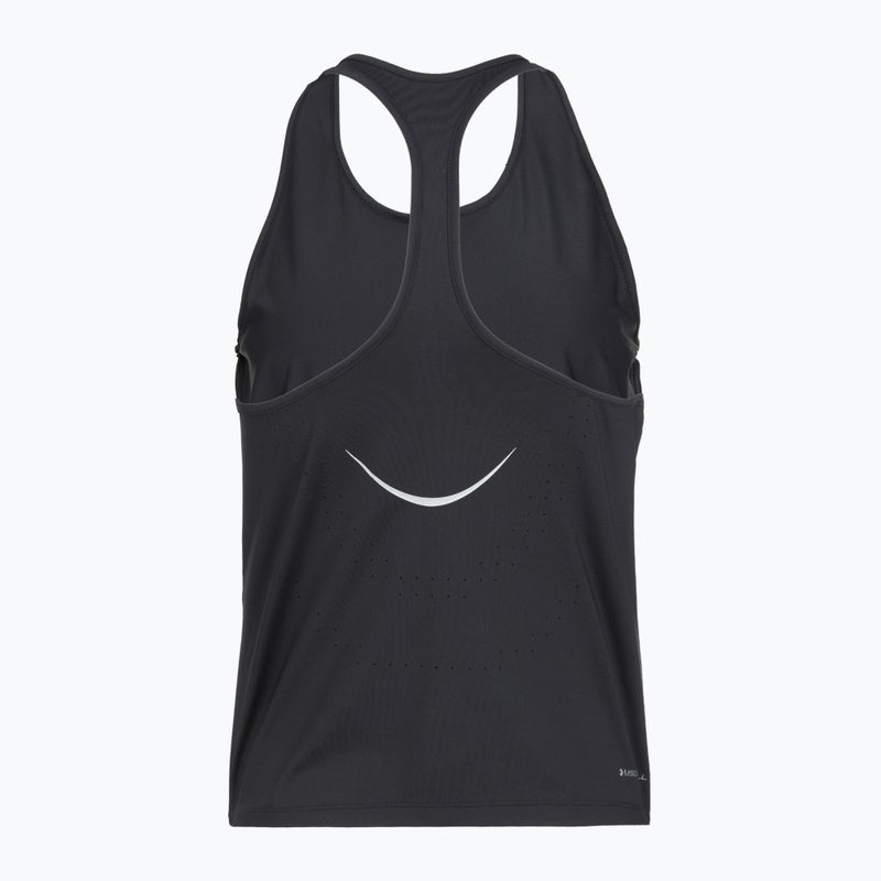 Moteriški bėgimo marškinėliai Under Armour Velociti Pro Tank black/black/metallic silver 3