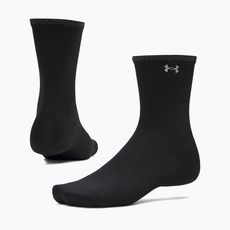 Kojinės Under Armour Velociti Lite Crew ultimate black/ultimate black/ultimate black 3