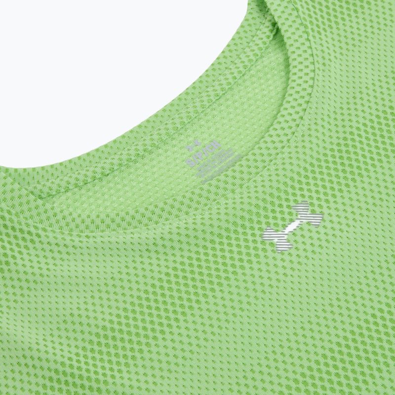 Moteriški bėgimo marškinėliai Under Armour Velociti lumos lime/white 3