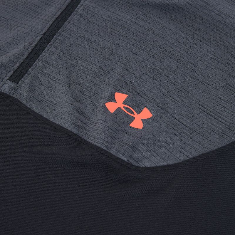 Vyriškas džemperis Under Armour Tech Utility 1/4 Zip black/venom red 3