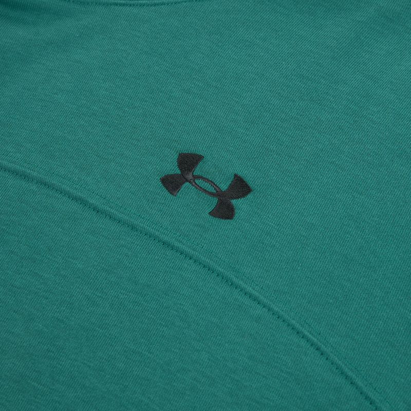 Vyriškas džemperis su gobtuvu Under Armour Rival LW Hoodie rack green/black 3