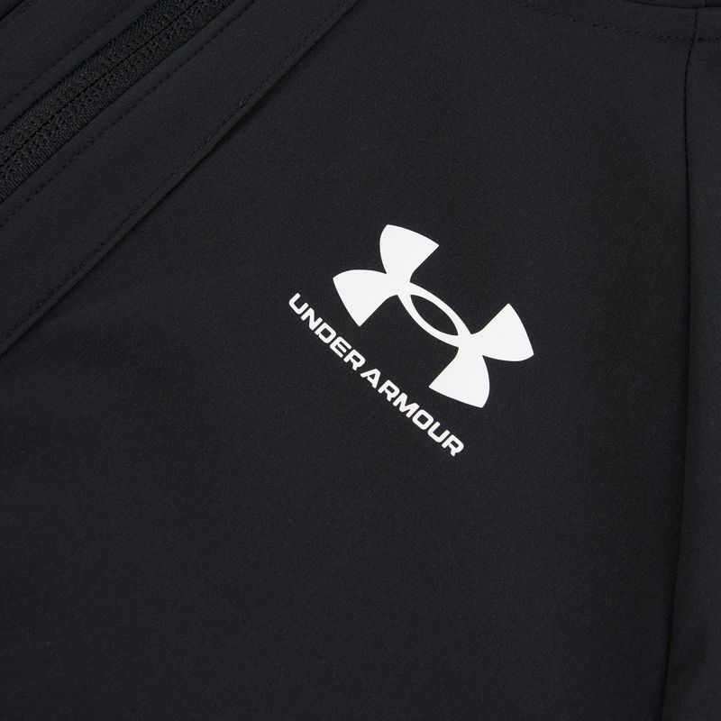 Vaikiška sportinė striukė Under Armour Vibe Woven Windbreaker Jacket juoda/balta 3