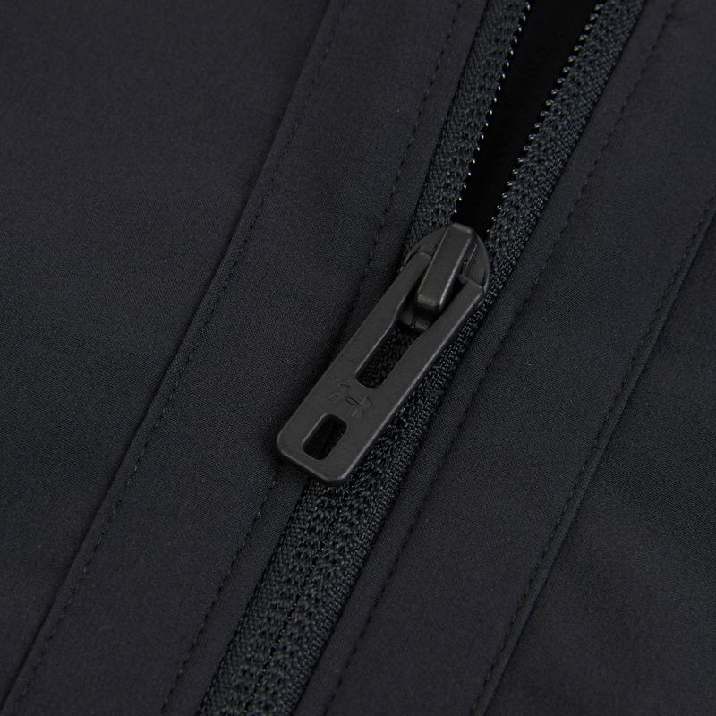Vaikiška sportinė striukė Under Armour Vibe Woven Windbreaker Jacket juoda/balta 4