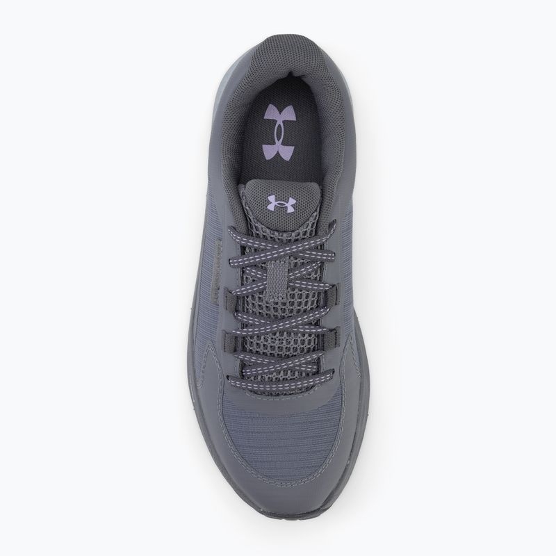 Moteriški bėgimo batai  Under Armour Charged Bandit Trail 3 titan grey/castlerock/purple crest 5